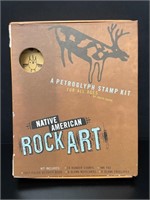 Petroglyph Ink Stamp Kit, Native American Rock Art