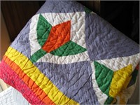 Handstitched quilt