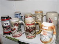 Misc Beer steins lot