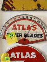 Atlas wiper blades 9 x 15 thermometer