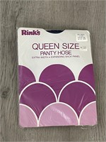 Vintage Rinks Queen Size Pantyhose