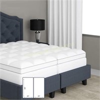 Twin Mattress Topper  Soft Cotton  Cooling