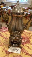 Vintage Samovar Coffee pot & warmer.