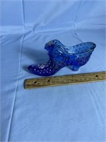 Fenton Hand Painted Shoe