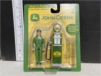 John Deere Pump & gas station attendant