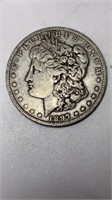 1897-O Morgan silver dollar