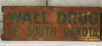 Vintage Metal Wall Drug of South Dakota Sign