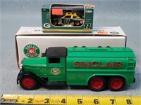 Sinclair Bank Tanker & 1/64 Nascar