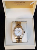 Ladies Anne Klein NY Stainless Gold Tone Watch