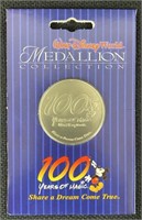 NIP Disney 39mm Nickel Brushed Uncirculated Medal