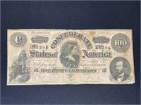 1864 CONFEDERATE "LUCY PICKENS" $100