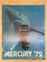 1972 Mercury Boat Motor Pamphlet (12 pages)