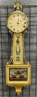 Aaron Willard Jr Ca 1820 Banjo Clock