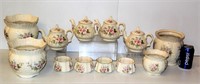 Olde Staffordshire Pottery England Tea Sets Vases
