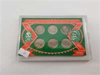6 Piece buffalo nickel collection