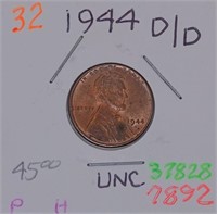 1944-D Steel Wheat Cent