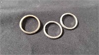 Sterling Silver 925 Rings - 2.5 grams