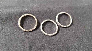 Sterling Silver 925 Rings - 2.5 grams