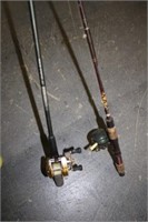 PAIR OF RODS AND REELS