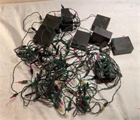 Assortment of battery operated Christmas lights
