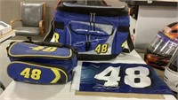 2 Jimmie Johnson Coolers w/ flag