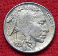 1935 S Buffalo Nickel
