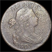 1803 Sm Date Draped Bust Large Cent NICELY