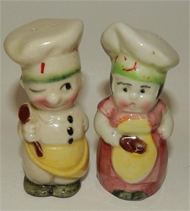 Hand-Painted Him & Her Chefs