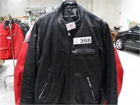 Highway One Leather Motorcycle Jacket Size L