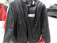 City Girl Leather Motorcycle Jacket Size 16