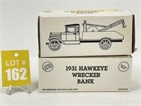 Pennzoil 1931 Hawkeye Wrecker Bank