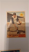 1961 Topps #54 Earl Francis RC