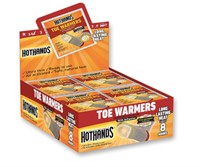 HOT HANDS HOTHANDS TOE WARMERS 20 PAIRS