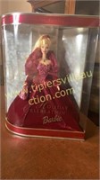 2002 holiday celebration Barbie