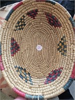 Zuni American Indian Basket Weaving