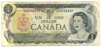 Canadian 1 Dollar Note