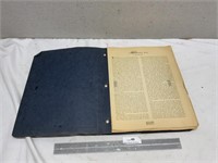 1953 Coronation Day Scrapbook