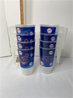 4 Cleveland Indians mugs