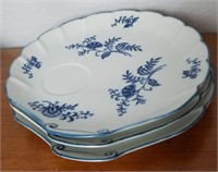 3 Blue Dresden "Sphinx Import Co. Inc" Plates