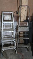 Aluminum Stepladder-5', Painter Ladder