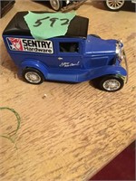 sentry vintage car bank