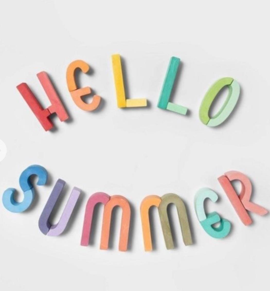 Hello Summer Chalk Set 22 Pcs