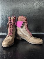 Cole Haan Nike Air Brielle 8B Chukka brown/ pink