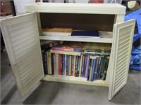 Small Cabinet w/ Books