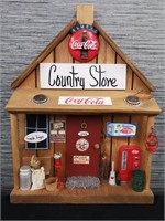 Vintage Coca-Cola Pine Wall Decoration