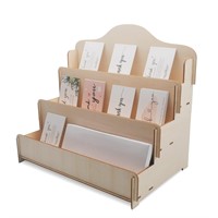 3 Tier Greeting Card Display Stand, Woode