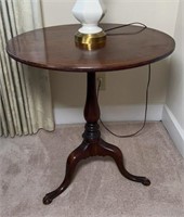 TIP TOP INLAID LAMP TABLE