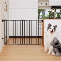 Babelio 31.5-55" No Bottom Bar Baby Gate Extra Wid