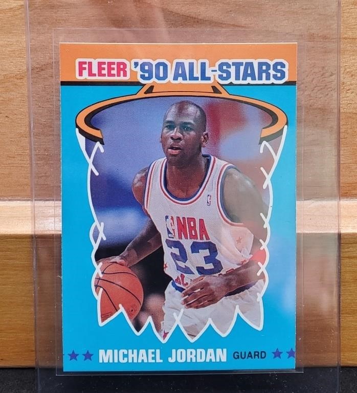 1990 Fleer All Stars #5 Michael Jordan