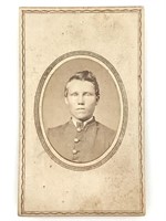 CDV Portrait of an Identified Solider GG Ambrose